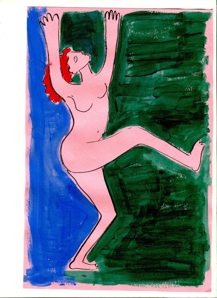 Иллюстрация Юлии Цветковой, активистки, которую могут посадить за рисунки женщин