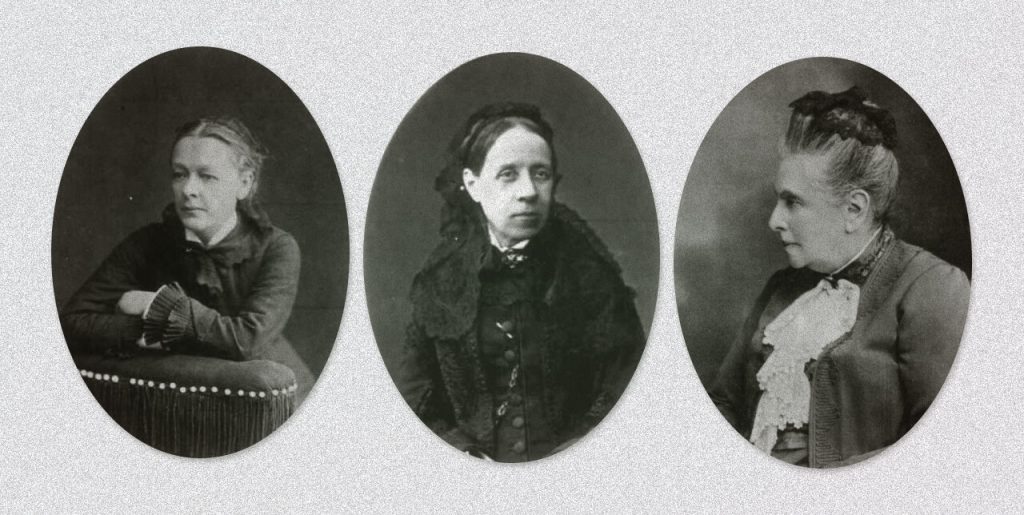 Мария Трубникова, Надежда Стасова и Анна Философова. Фото: Wikimedia Commons