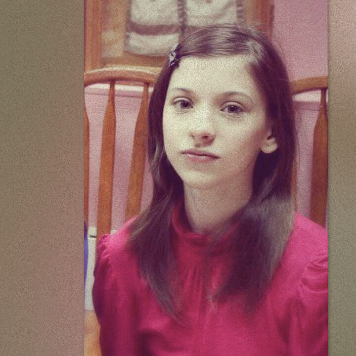 Аграфена в возрасте 13 лет в православной воскресной школе