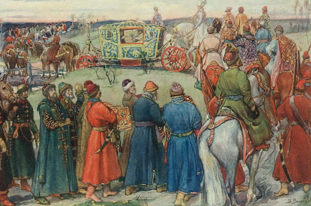 Московия. Иллюстрация XVII века