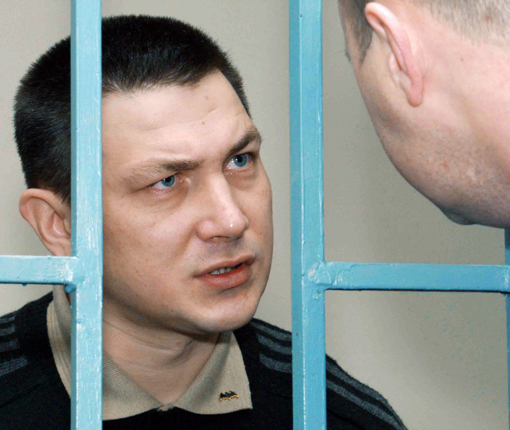 Эдуард Ульман в суде в Ростове-на-Дону, 28 апреля 2004 года