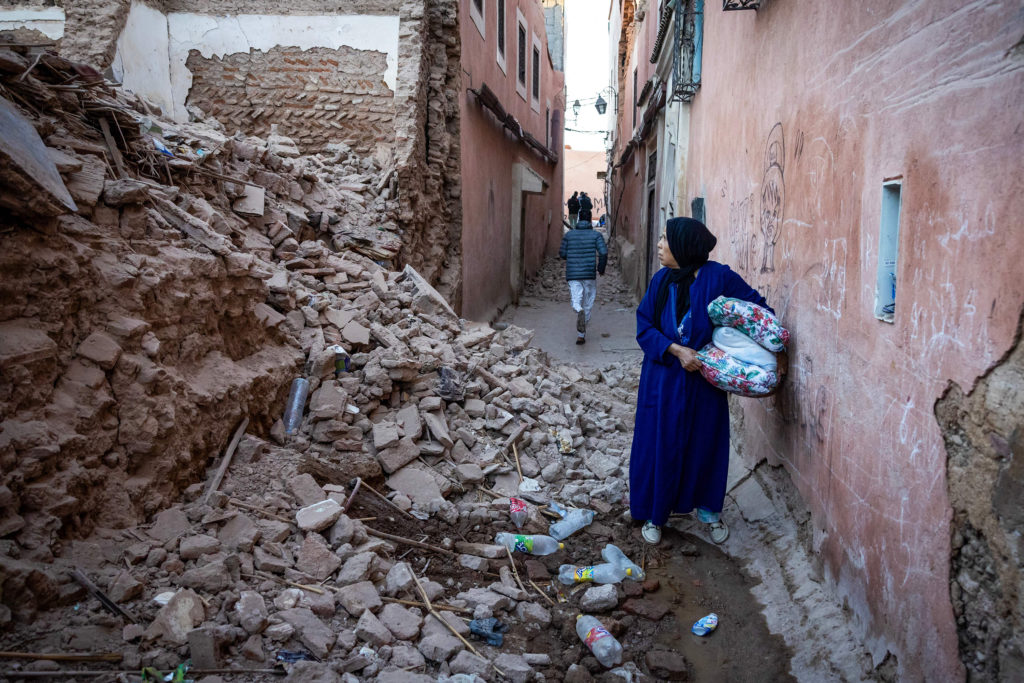 В Марокко произошло мощное землетрясение, погибли более 800 человек