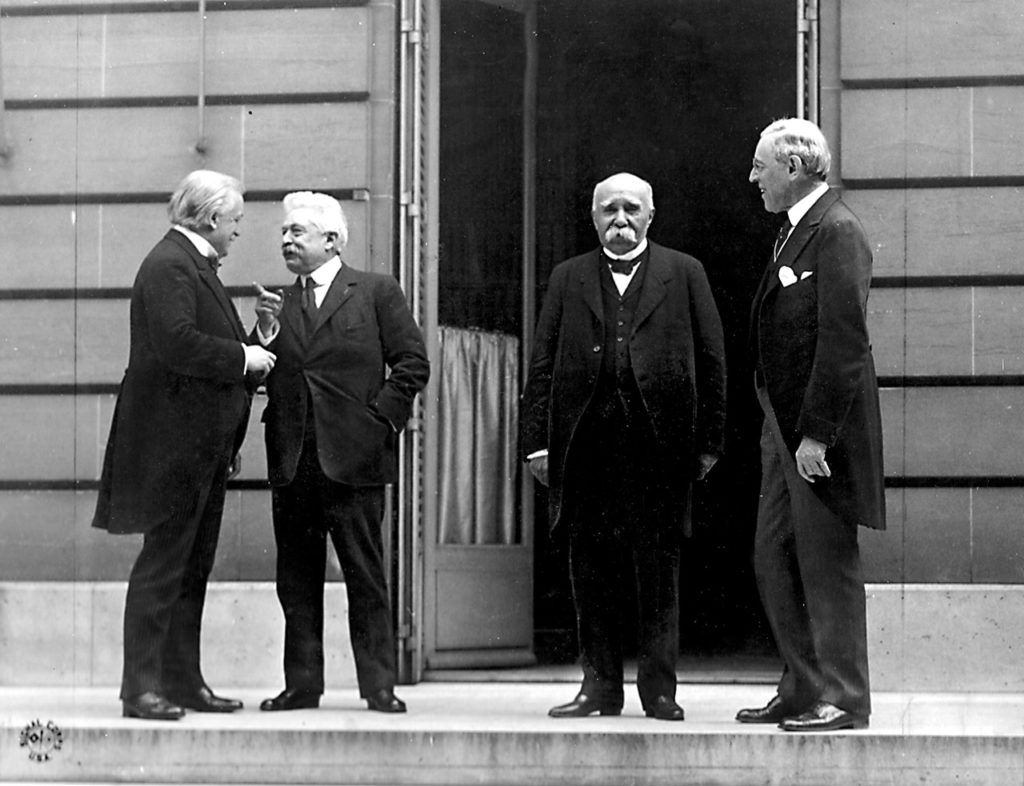 Совет четырех на парижской конференции, 27 мая 1919 года.