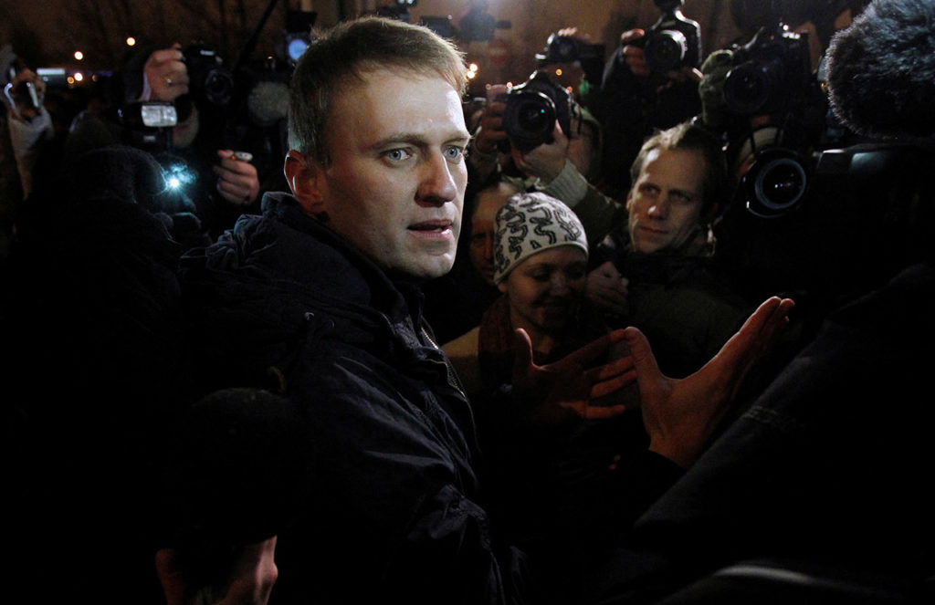 За участие в акции Навальный впервые был арестован на 15 суток.