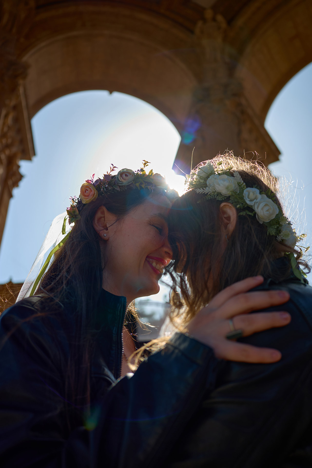 Свадьба Яны Кучиной и Елены Костюченко на крыше в Сан-Франциско
