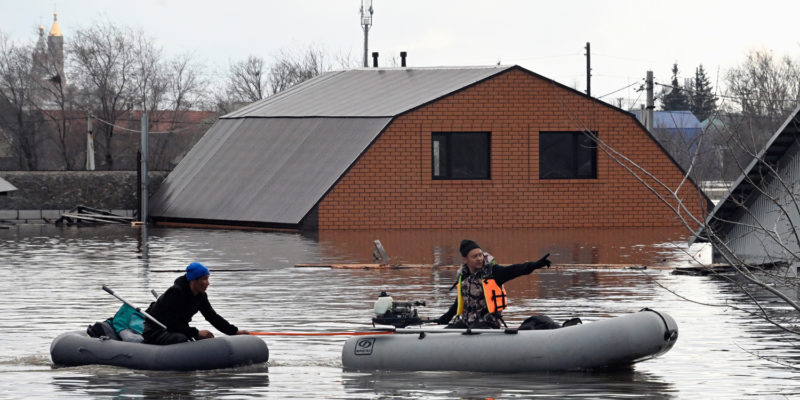 Российские власти «проспали» наводнение в Оренбургской области