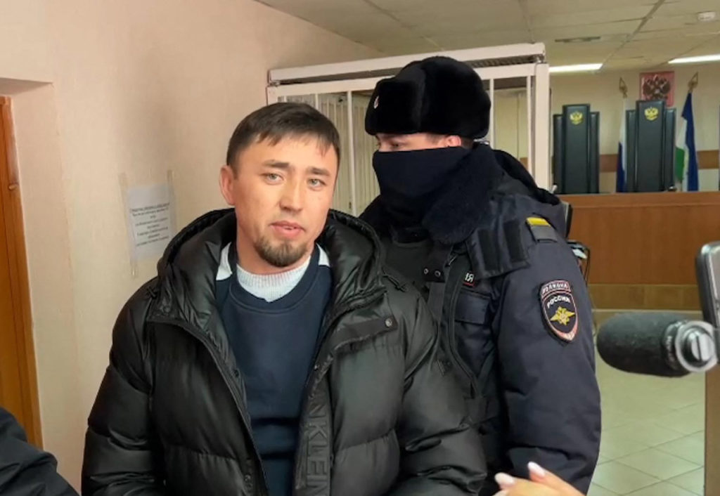 Фаиль Алсынов в суде 17 января 2024 года