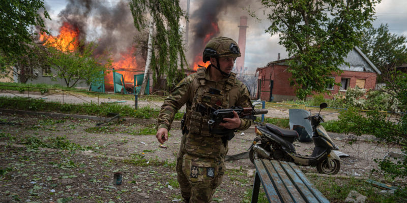 Российская армия прорывается к Харькову