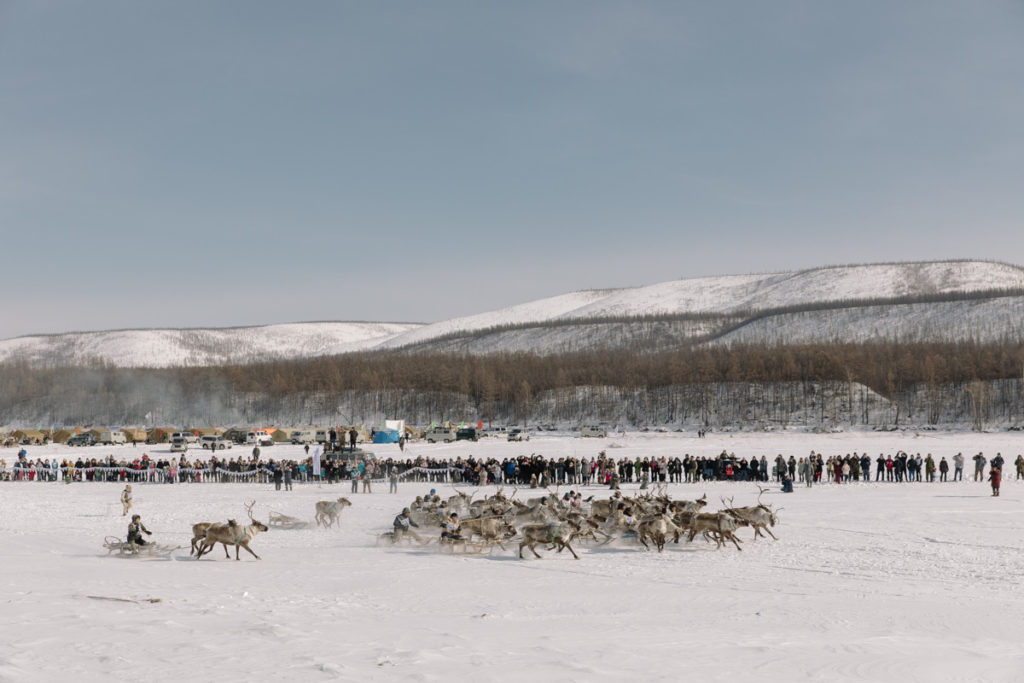 Соревнования в День оленевода, Якутия. Фотограф Алексей Васильев